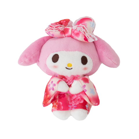 My Melody Kimono Clip-On Mascot