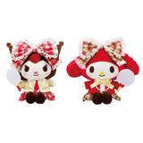 My Melody and Kuromi Plaid Bow Plush