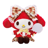My Melody and Kuromi Plaid Bow Plush