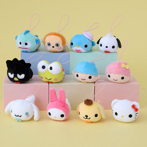 Sanrio Characters x Monimaru Mascot with Ribbon Plush