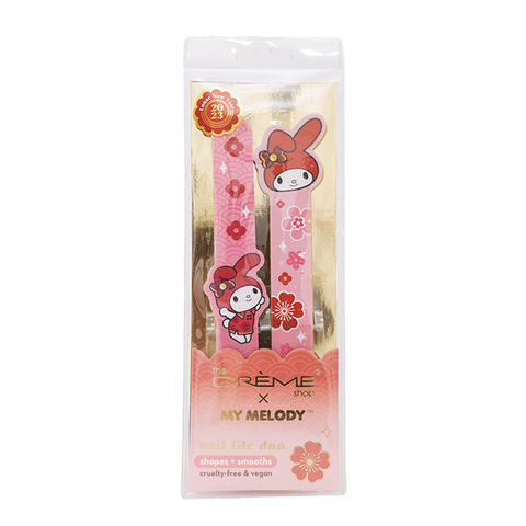 My Melody x The Crème Shop Lunar New Year Nail File Duo