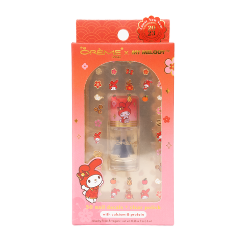 My Melody x The Crème Shop Lunar New Year Clear Nail Polish & Decals Set