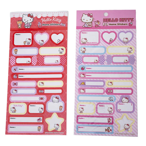 Hello Kitty 20-Pair Stick on Earrings – JapanLA