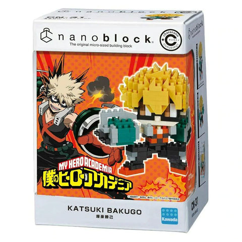 Katsuki Bakugo Nanoblock Charanano Series Kit