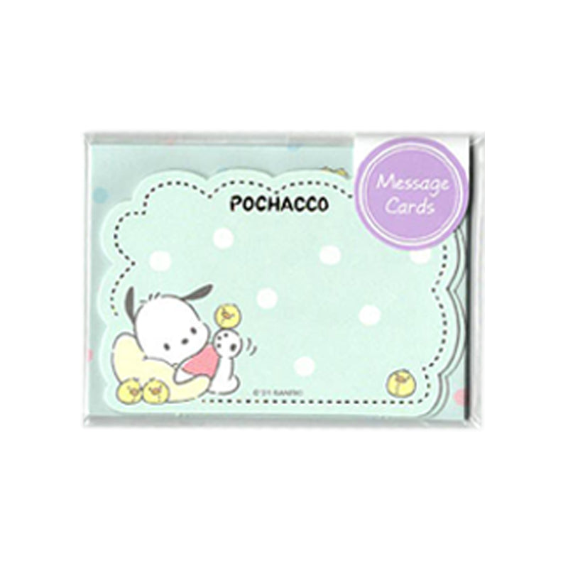 Sanrio Happy Fireworks Summer Postcard Set - 3 Foil Finish Cards With Yukata Characters (JSP30-4 S4030)