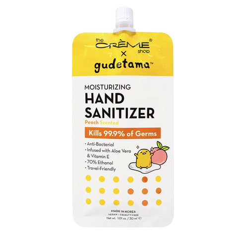 Gudetama Peach Hand Sanitizer