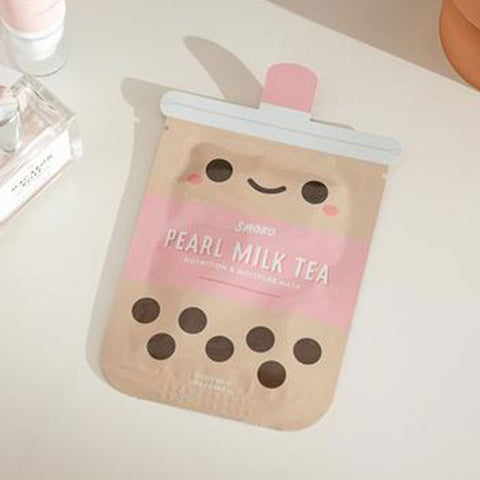 Smoko Pearl Milk Tea Boba Moisturizing Mask