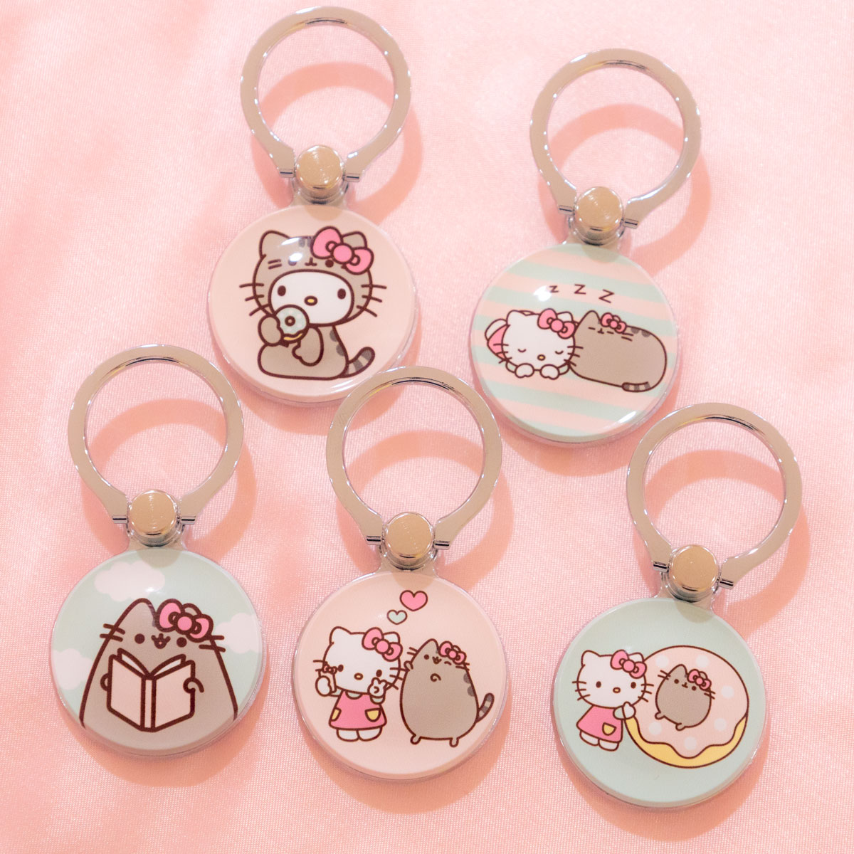 Hello Kitty x Pusheen Cellphone Ring Holder – JapanLA