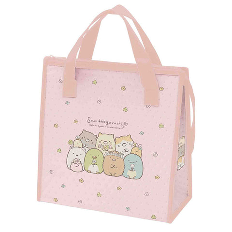 Sumikkogurashi Pink Insulated Lunch Bag