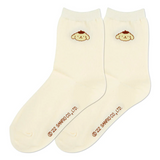 Sanrio Characters Minimal Face Crew Adult Socks