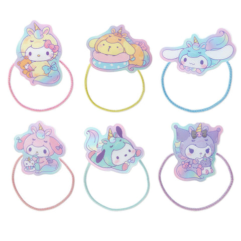 Sanrio Rainbow Unicorn Ponytail Holder