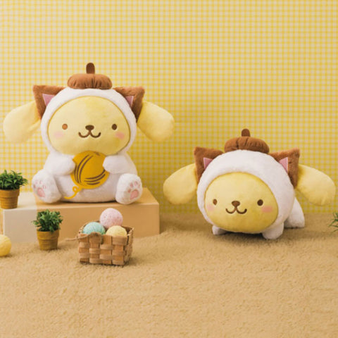 Pompompurin Nakayoshi Kitten 10" Plush