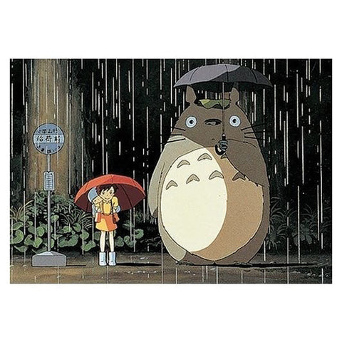 Totoro Rain Bus Stop Petite Puzzle