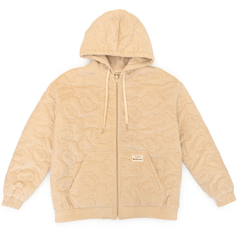 Rilakkuma JapanLA Quilted Puffer Hooded Jacket