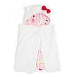 Hello Kitty & Mimmy Birthday Blanket With Hood