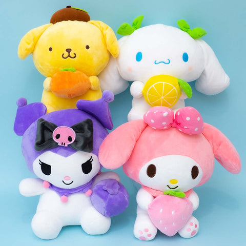 Sanrio Characters with Fruit Plush