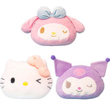 Sanrio Pastel Winking Plush Heads