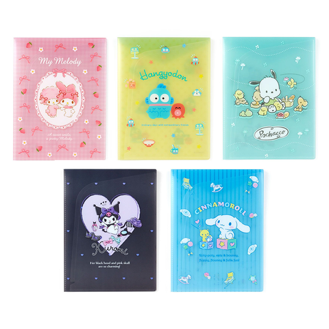 Sanrio Characters Pocket Clear File