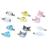 Sanrio Character Face Sparkle Bangs Clip Set