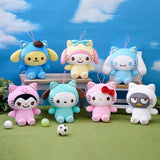 Sanrio Characters Yurukawa Kigurumi Plush Straps