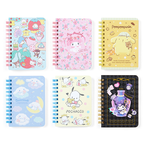 Sanrio B7 Lined Spiral Notebook