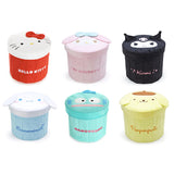 Sanrio Characters Round Storage Box