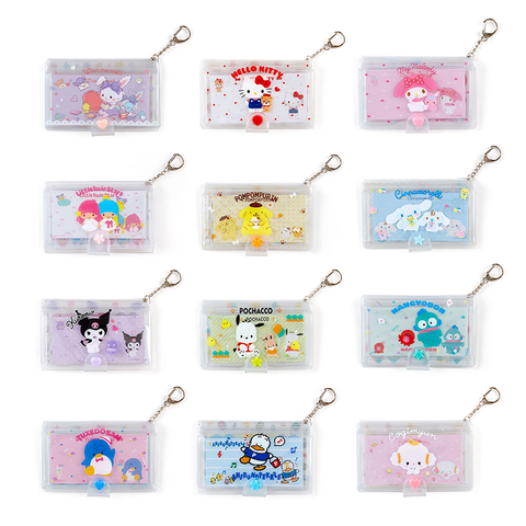 Sanrio Memo & Sticker with Case Keychain