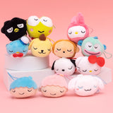 Sanrio Characters x Monimals Good Night Plush Straps