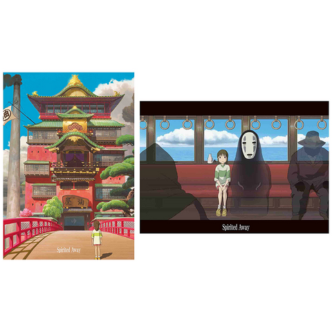 Spirited Away A4 Clear Document Folders