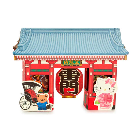 Hello Kitty Kimono and Temple Pop-Up Card