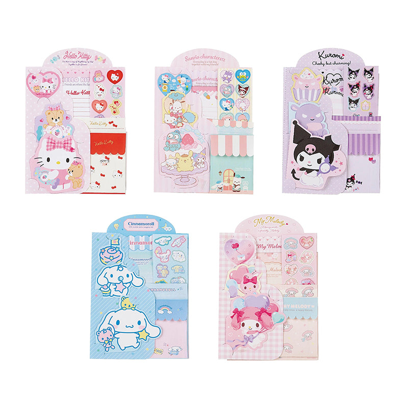 Sanrio Character Variety Letter Set JapanLA