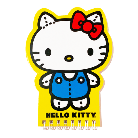 Hello Kitty Doll Pattern Die-Cut Notepad