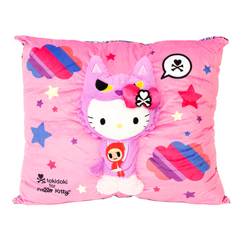 tokidoki for Hello Kitty Camp Wolf Cushion